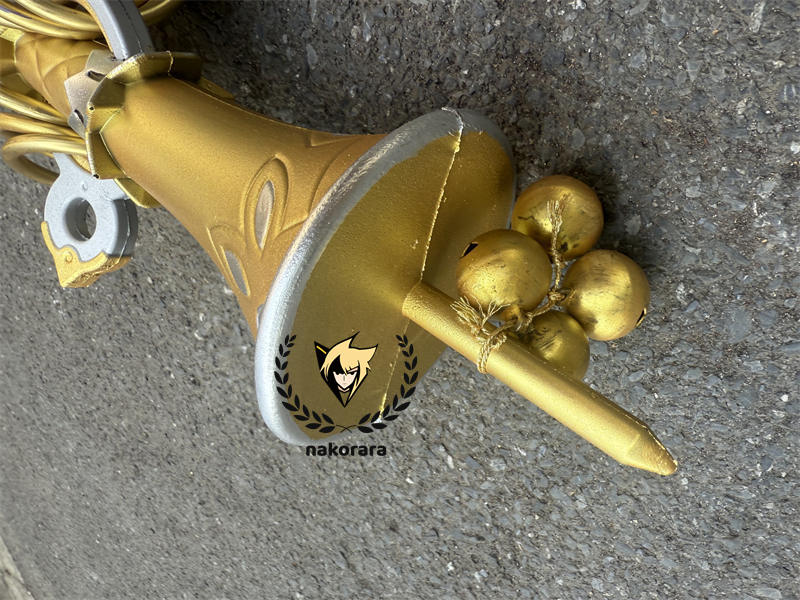 Nakorara　ゼンレスゾーンゼロ　怪啖屋 リュシア 法杖　コスプレ道具　音鳴り鈴 80cm　Lucia Elowen　PU製　撮影道具　武器model　アクセサリ　萌えグッズ　