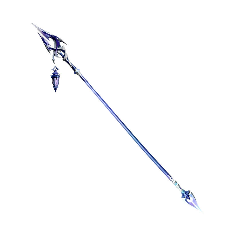 Nakorara  原神 フリンズ   血染めの荒れ地   200cm　長柄武器 武器モデル 　闇影と灯り 長槍 コスプレ道具　PU製　ライトキーパー   Bloodsoaked Ruins  Luna I 　ナドクライ