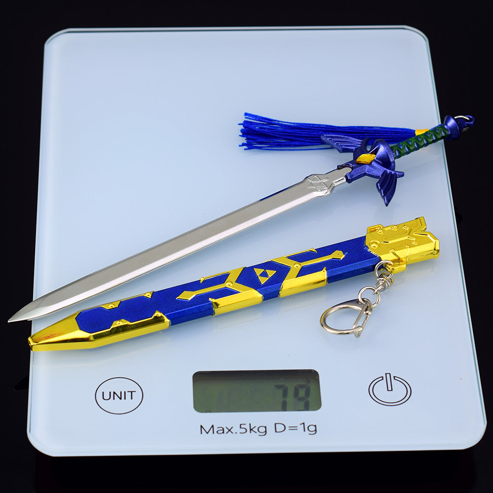 nakorara ゼルダ 試練番　マスターソード　22cm　キーホルダー　おもちゃ　武器モデル　ダイキャスト製　卓上装備品　 マスターソード マスターソード ティアキン マスターソード ブレワイ マスターソード スクラビルド マスターソード おもちゃ マスターソード ハート何個 マスターソード ゼルダ