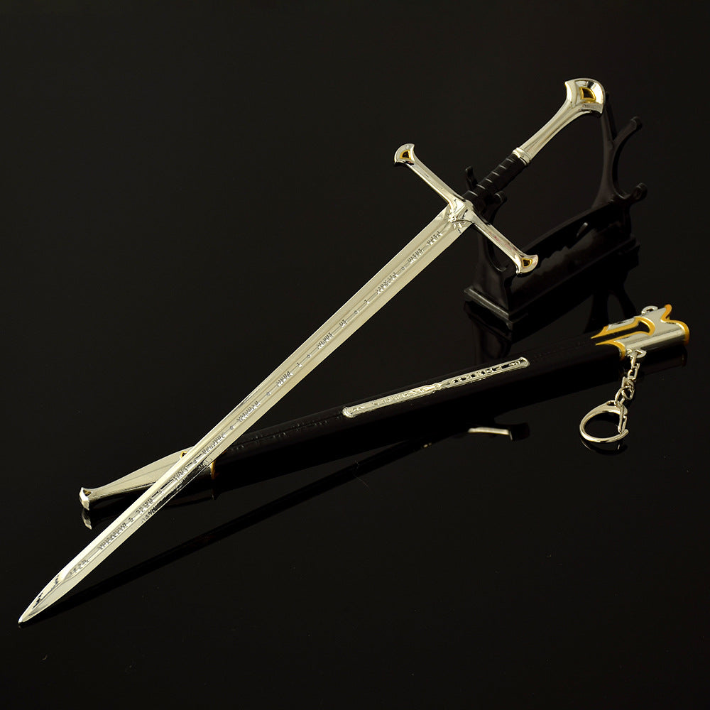 Nakorara　ミニチュア　ロードオブ ザリング NARSILナルシルの剣　30cm　武器　 Narsil アクセサリー　武器ファン向け　アクセサリー