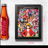 Nakorara ワンピース　ルフィ　ロロノア・ゾロ3Dぷズル　ONE PIECE　14.5*19.5cm 海賊王　アクセサリー　おもちゃ　アニメ立体画　掛け軸 フィギュア　プレゼント　デザイン　お部屋の飾りやプレゼントにも