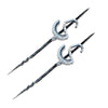 Nakorara アークナイツ Lappland the Decadenza 荒廃ラップランド 法杖  112cm　PU製　左右2個セット　コスプレ道具　武器レプリカ　武器　