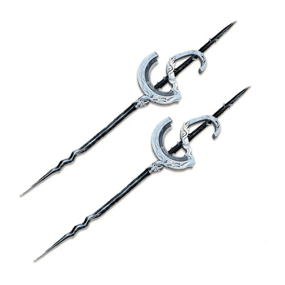 Nakorara アークナイツ Lappland the Decadenza 荒廃ラップランド 法杖  112cm　PU製　左右2個セット　コスプレ道具　武器レプリカ　武器　