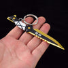 Nakorara ヴァロラント プライム アックス キングダム ナイフ ミニチュア　12cm イグナイト ファン MINI武器レプリカ　キーホルダー　合金　ダイキャスト製　おもちゃ　