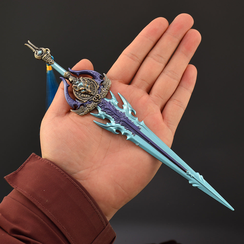 Nakorara ミニチュア キーホルダー 武器ダイキャスト製 22cm 武器モデル