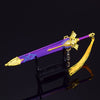 nakorara ゼルダの伝説 王家の両手剣 22cm ダイキャスト製　ミニチュア　レプリカ　合金製　装備品　武器レプリカ　おもちゃ ゼルダの伝説 ゼルダの伝説 ティアーズ オブ ザ キングダム ゼルダの伝説トワイライトプリンセス ゼルダの伝説 マスターソード マスターソード