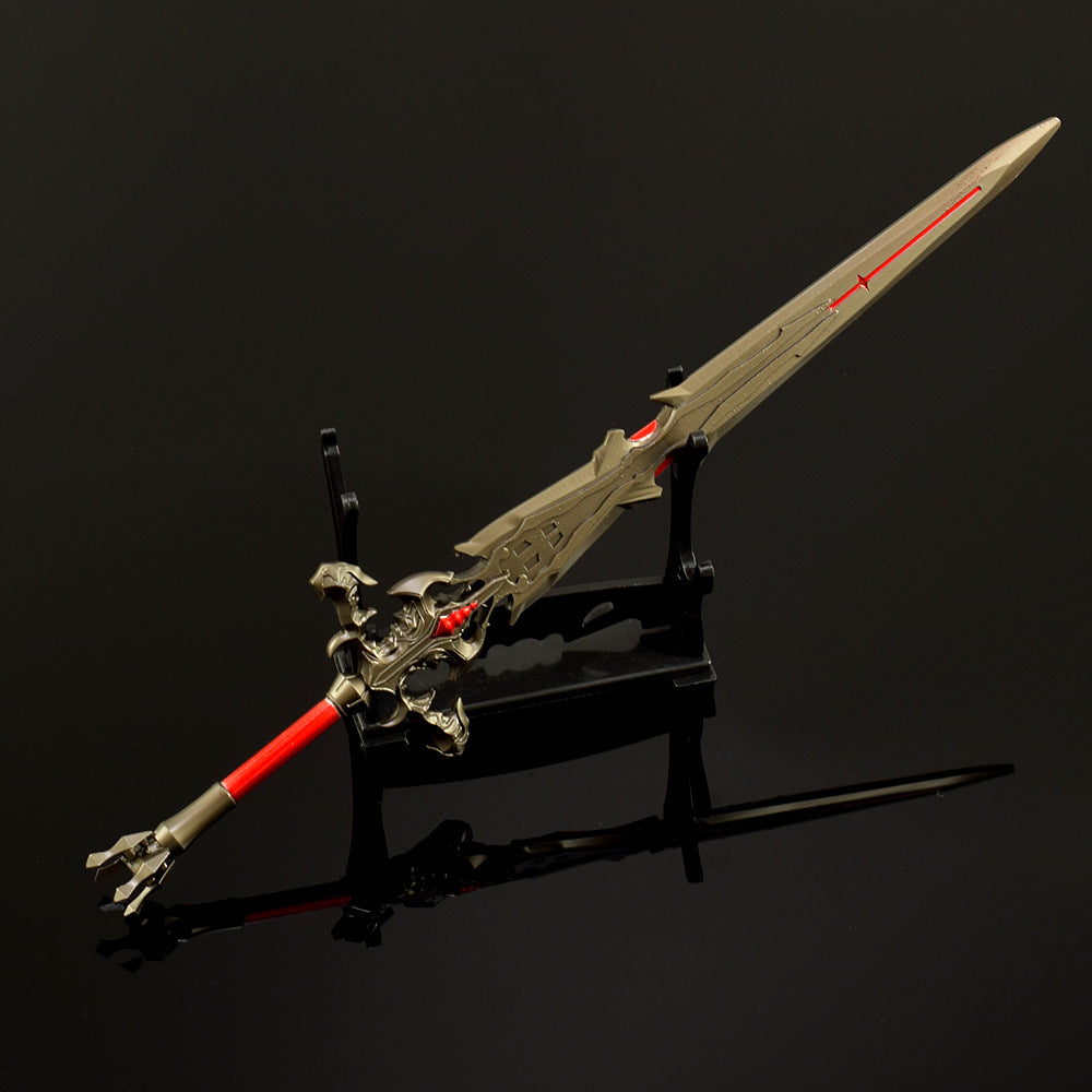 Nakorara　ファイナルファンタジー16　エヴァーダーク　ミニチュア　FF16　ダイキャスト製　武器モデル　おもちゃ　アクセサリー