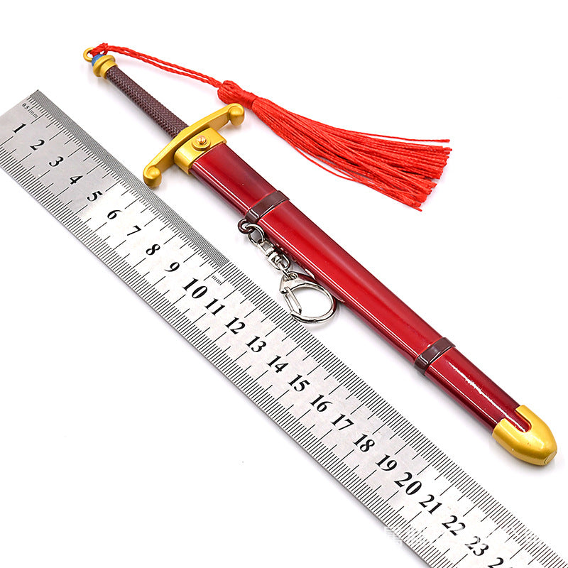 Nakorara　ドラゴンボール 22.5cm  界王神 ソード　西洋剣　ミニチュア　武器ファン　ダイキャスト製　装備品