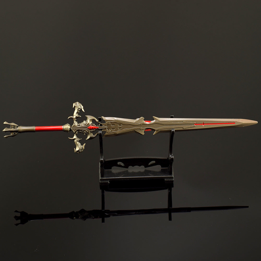 Nakorara　ファイナルファンタジー16　エヴァーダーク　ミニチュア　FF16　ダイキャスト製　武器モデル　おもちゃ　アクセサリー