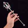 Nakorara　ゼルダの伝説　光鱗の槍　22cm　30cm　ブレワイ武器　ダイキャスト製　おもちゃ　武器レプリカ　卓上装備品　イベント　武器モデル　塗装済み可動フィギュア