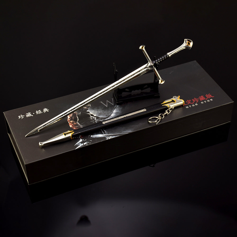 Nakorara　ミニチュア　ロードオブ ザリング NARSILナルシルの剣　30cm　武器　 Narsil アクセサリー　武器ファン向け　アクセサリー