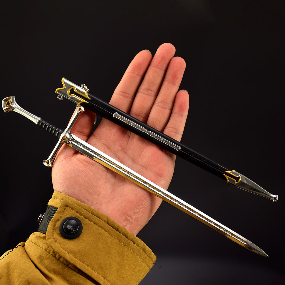Nakorara　ミニチュア　ロードオブ ザリング NARSILナルシルの剣　30cm　武器　 Narsil アクセサリー　武器ファン向け　アクセサリー