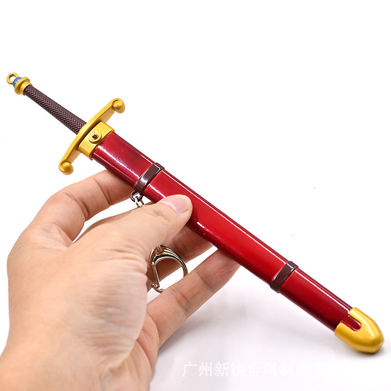 Nakorara　ドラゴンボール 22.5cm  界王神 ソード　西洋剣　ミニチュア　武器ファン　ダイキャスト製　装備品