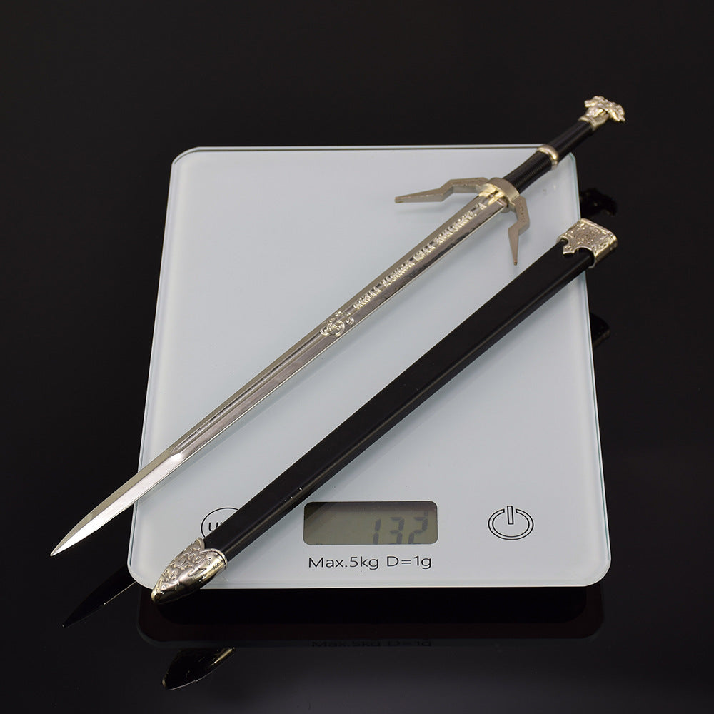 Nakorara ウィッチャー3　アミ  銀の剣　ゲシェフト　30cm　ミニチュア　武器モデル　アクセサリー　装備品namini007　