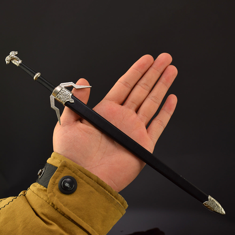 Nakorara ウィッチャー3　アミ  銀の剣　ゲシェフト　30cm　ミニチュア　武器モデル　アクセサリー　装備品namini007　