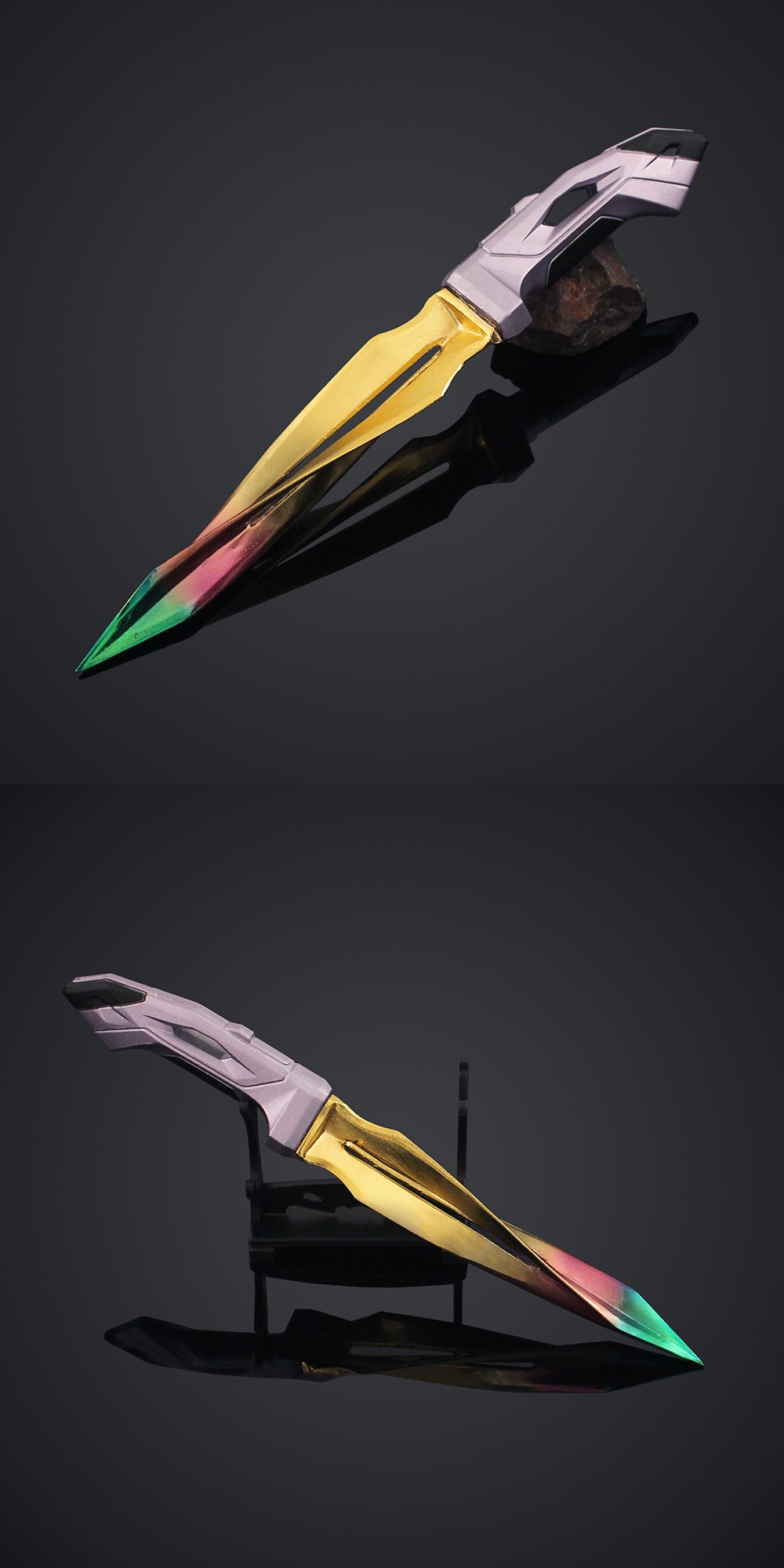 Nakorara　VALORANT フェーズガード スプリッター ヴァロラント ミニチュア　武器レプリカ　22cm 145g 　NAmini003