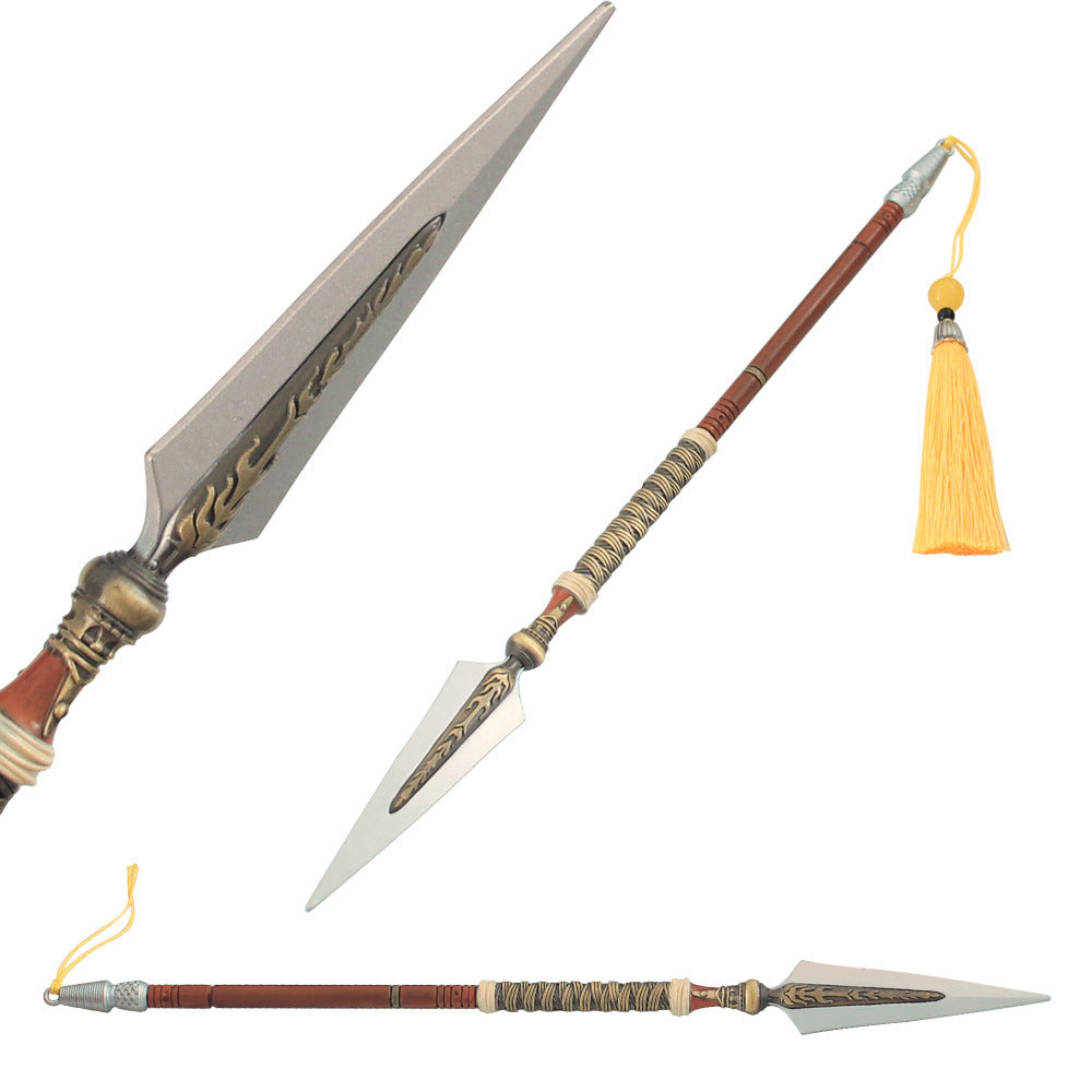 Nakorara ディアブロII  ミニチュア　盾　長柄武器　武器モデル　ダイキャスト製　萌えグッズ　Diablo II　武器ファン　アクセサリー