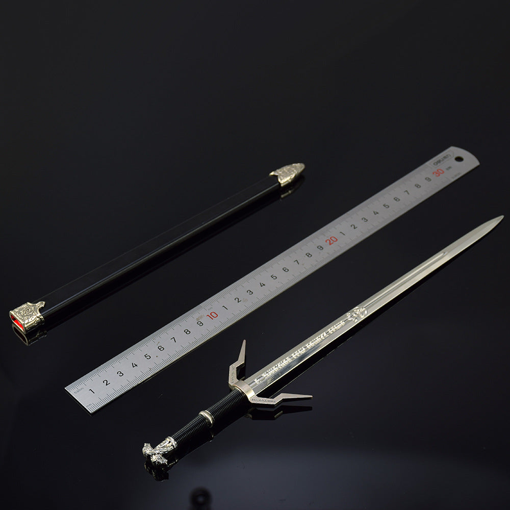 Nakorara ウィッチャー3 アミ 銀の剣 ゲシェフト 30cm ミニチュア 武器