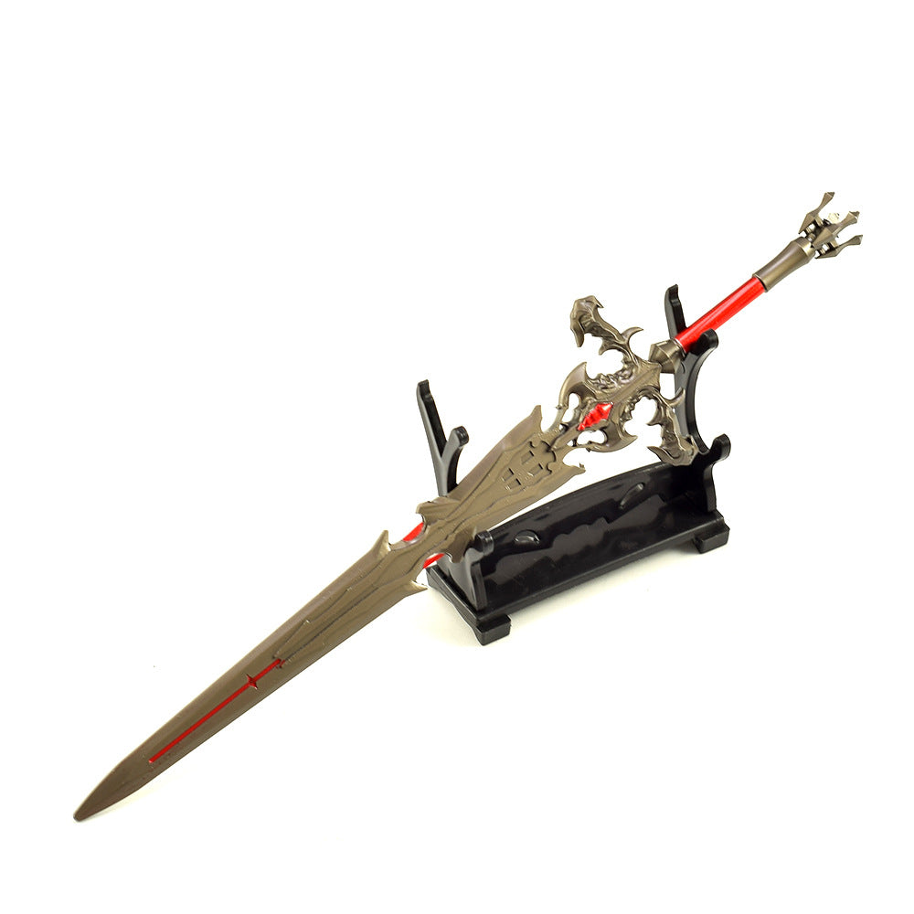 Nakorara　ファイナルファンタジー16　エヴァーダーク　ミニチュア　FF16　ダイキャスト製　武器モデル　おもちゃ　アクセサリー
