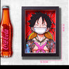 Nakorara ワンピース　ルフィ　ロロノア・ゾロ3Dぷズル　ONE PIECE　14.5*19.5cm 海賊王　アクセサリー　おもちゃ　アニメ立体画　掛け軸 フィギュア　プレゼント　デザイン　お部屋の飾りやプレゼントにも
