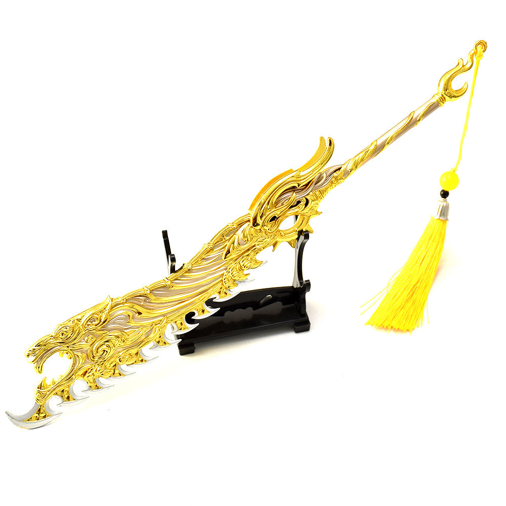 Nakorara NARAKA: BLADEPOINT 　武者　武器レプリカ　テムル、紅夜、天海、カナン、妖刀姫、三娘　ミニチュア　ダイキャスト製　アクセサリー　ナラカ：ブレードポイント　