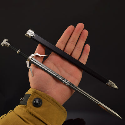 Nakorara ウィッチャー3　アミ  銀の剣　ゲシェフト　30cm　ミニチュア　武器モデル　アクセサリー　装備品namini007　
