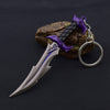 Nakorara ヴァロラント プライム アックス キングダム ナイフ ミニチュア　12cm イグナイト ファン MINI武器レプリカ　キーホルダー　合金　ダイキャスト製　おもちゃ　