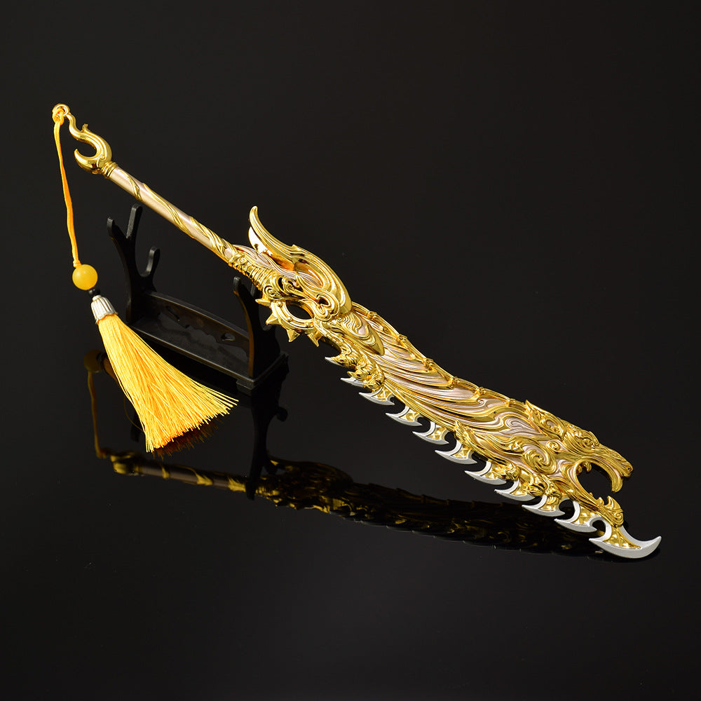 Nakorara NARAKA: BLADEPOINT 　武者　武器レプリカ　テムル、紅夜、天海、カナン、妖刀姫、三娘　ミニチュア　ダイキャスト製　アクセサリー　ナラカ：ブレードポイント　