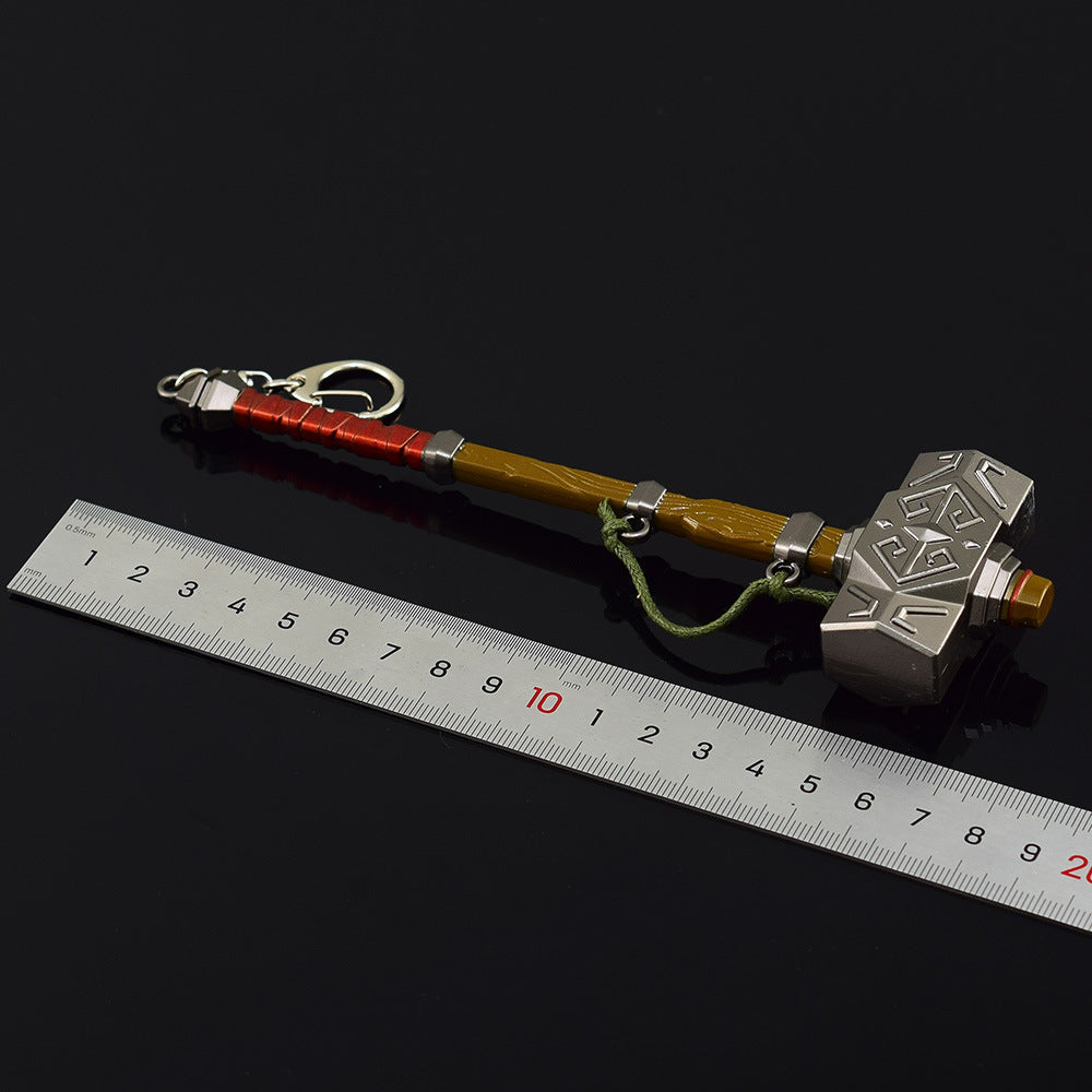 Nakorara　ゼルダの伝説　鉄のハンマー18CM　両手剣　ダイキャスト製　ミニチュア　レプリカ　おもちゃ　装備品