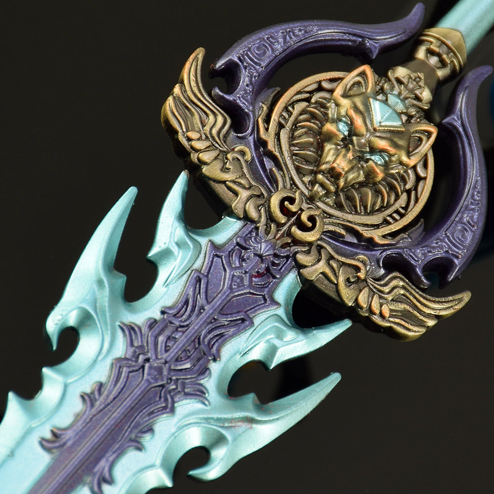 Nakorara　ミニチュア　キーホルダー　武器ダイキャスト製　26cm　武器モデル