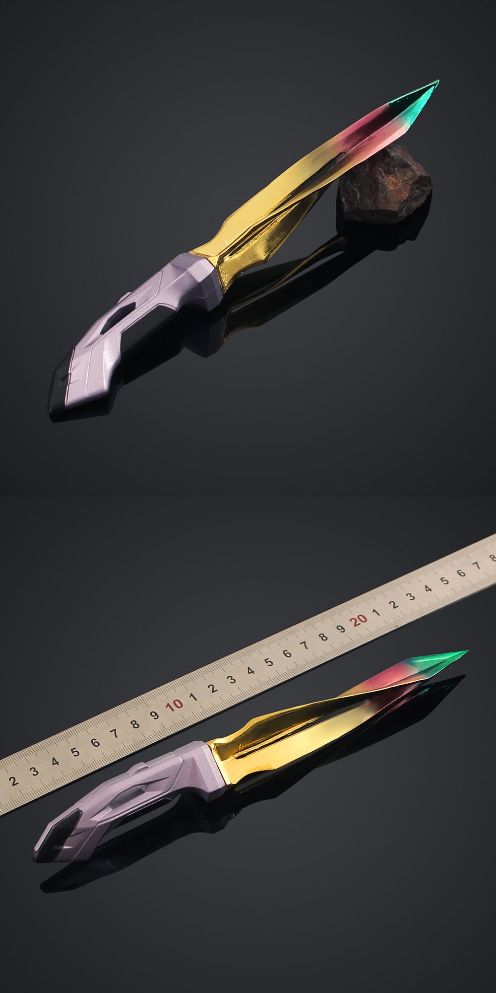 Nakorara　VALORANT フェーズガード スプリッター ヴァロラント ミニチュア　武器レプリカ　22cm 145g 　NAmini003