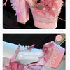 Nakorara ピンク色　地雷系　ロリータ　シューズ　ブーツ　花嫁　底14cm　5.5cm　ヒールパンプス　かわいい　アクセサリー