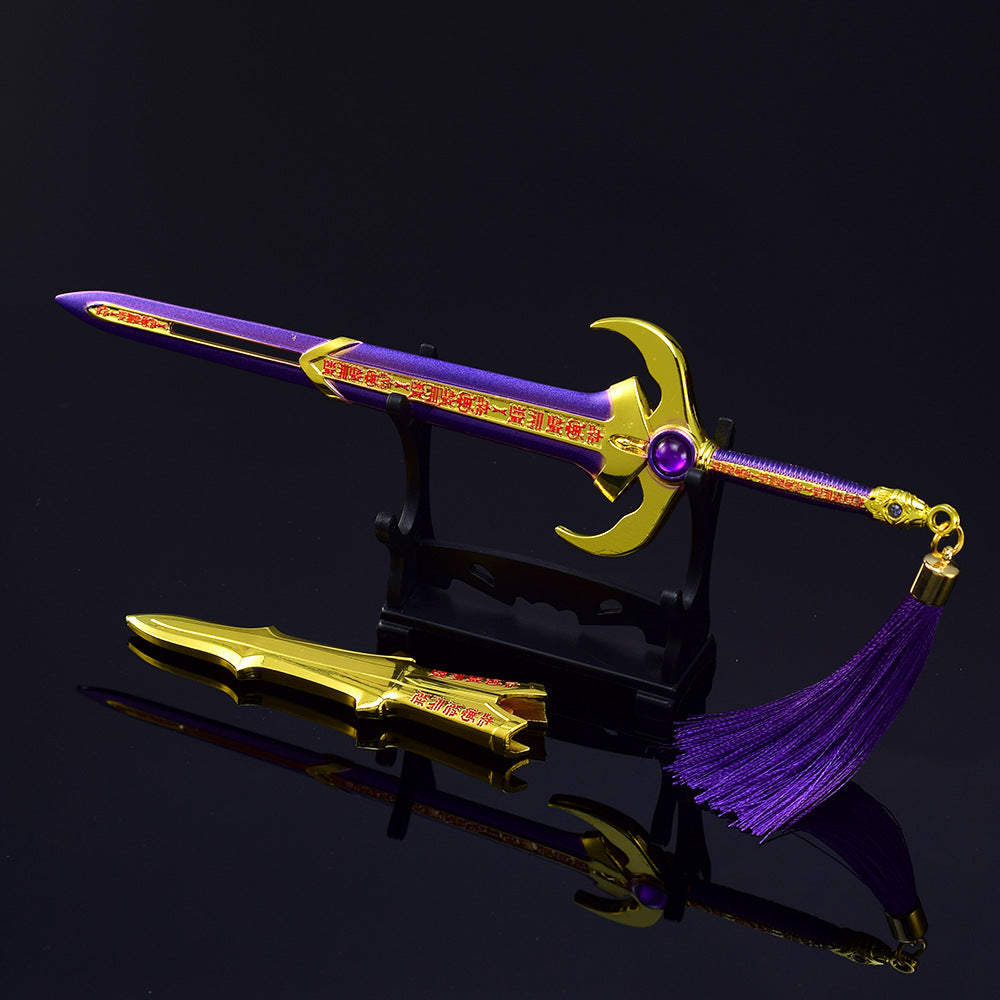 30cm結晶槍 ミニ武器 キーホルダー アクセサリ 30cm結晶槍 ミニ武器 キーホルダー アクセサリ 30cm結晶槍 ミニ