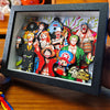 Nakorara ワンピース　ルフィ　ロロノア・ゾロ3Dぷズル　ONE PIECE　14.5*19.5cm 海賊王　アクセサリー　おもちゃ　アニメ立体画　掛け軸 フィギュア　プレゼント　デザイン　お部屋の飾りやプレゼントにも