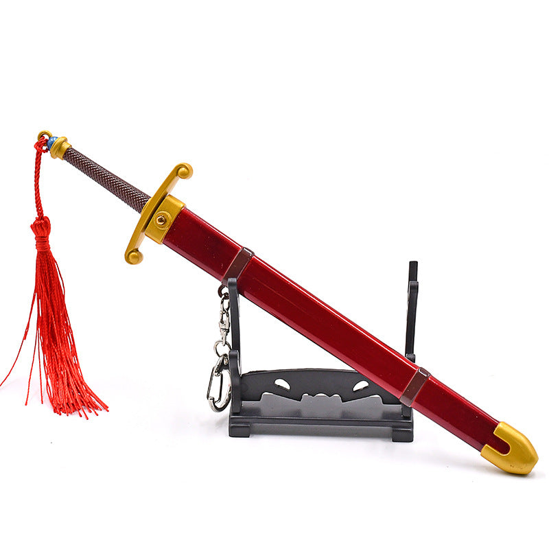 Nakorara　ドラゴンボール 22.5cm  界王神 ソード　西洋剣　ミニチュア　武器ファン　ダイキャスト製　装備品