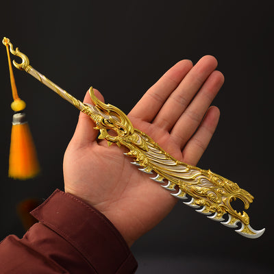 Nakorara NARAKA: BLADEPOINT 　武者　武器レプリカ　テムル、紅夜、天海、カナン、妖刀姫、三娘　ミニチュア　ダイキャスト製　アクセサリー　ナラカ：ブレードポイント　