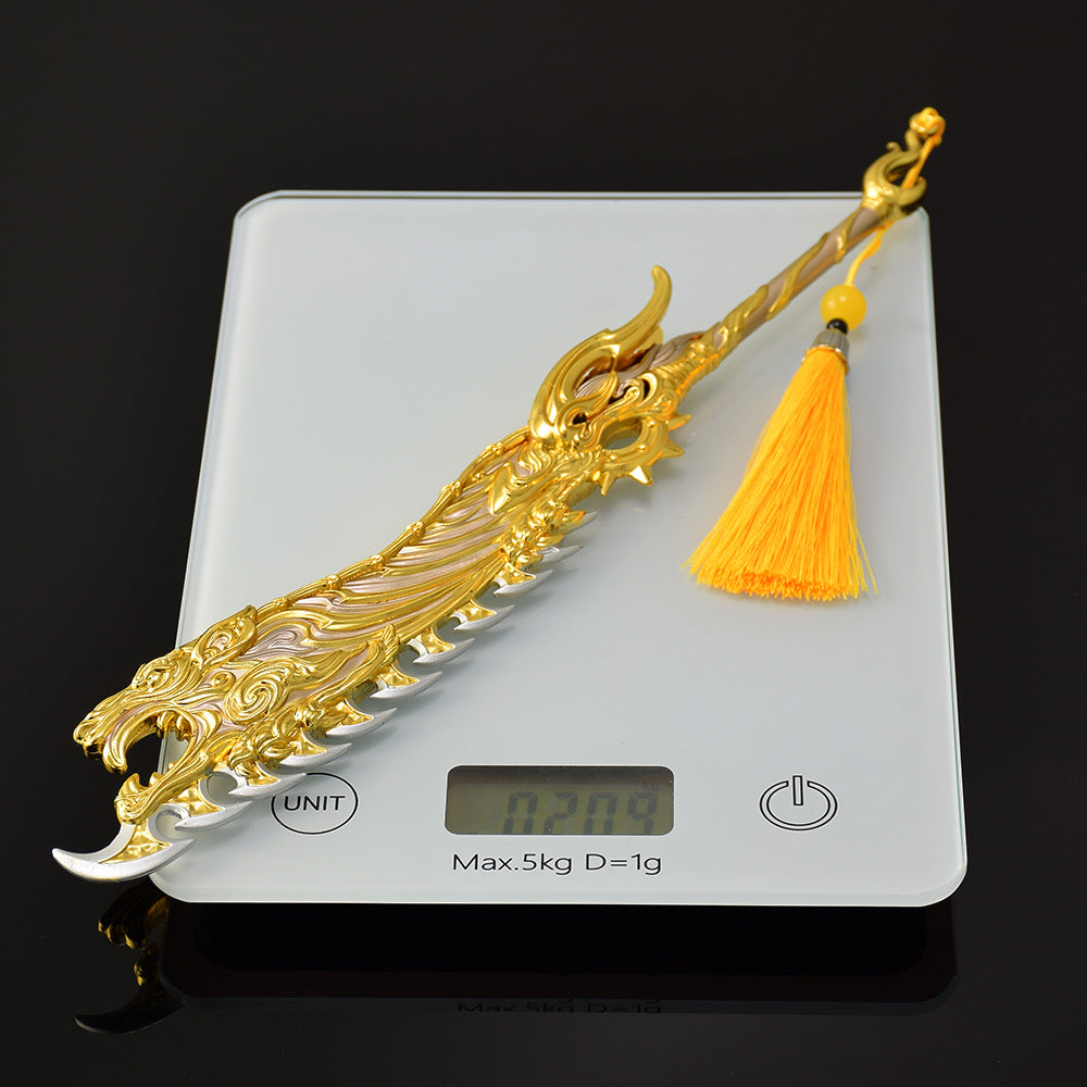 Nakorara NARAKA: BLADEPOINT 　武者　武器レプリカ　テムル、紅夜、天海、カナン、妖刀姫、三娘　ミニチュア　ダイキャスト製　アクセサリー　ナラカ：ブレードポイント　