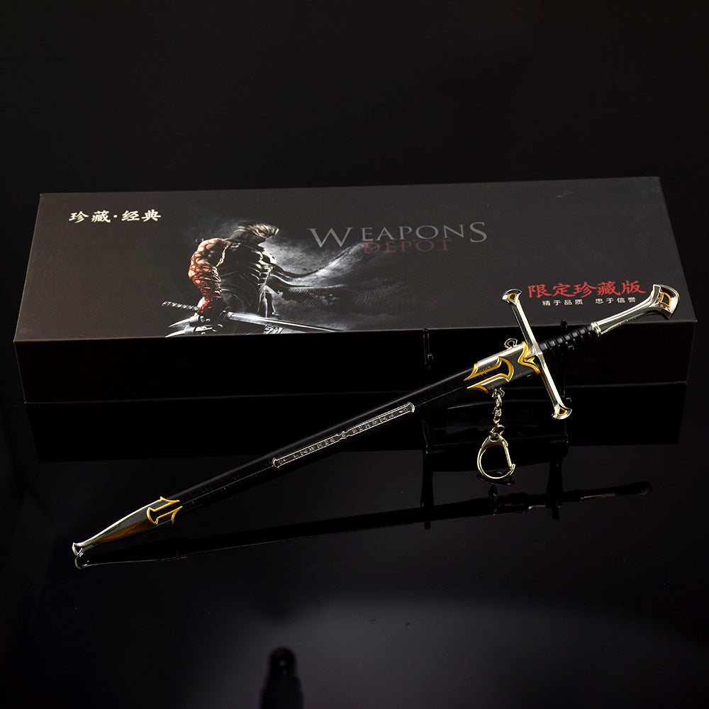 Nakorara　ミニチュア　ロードオブ ザリング NARSILナルシルの剣　30cm　武器　 Narsil アクセサリー　武器ファン向け　アクセサリー