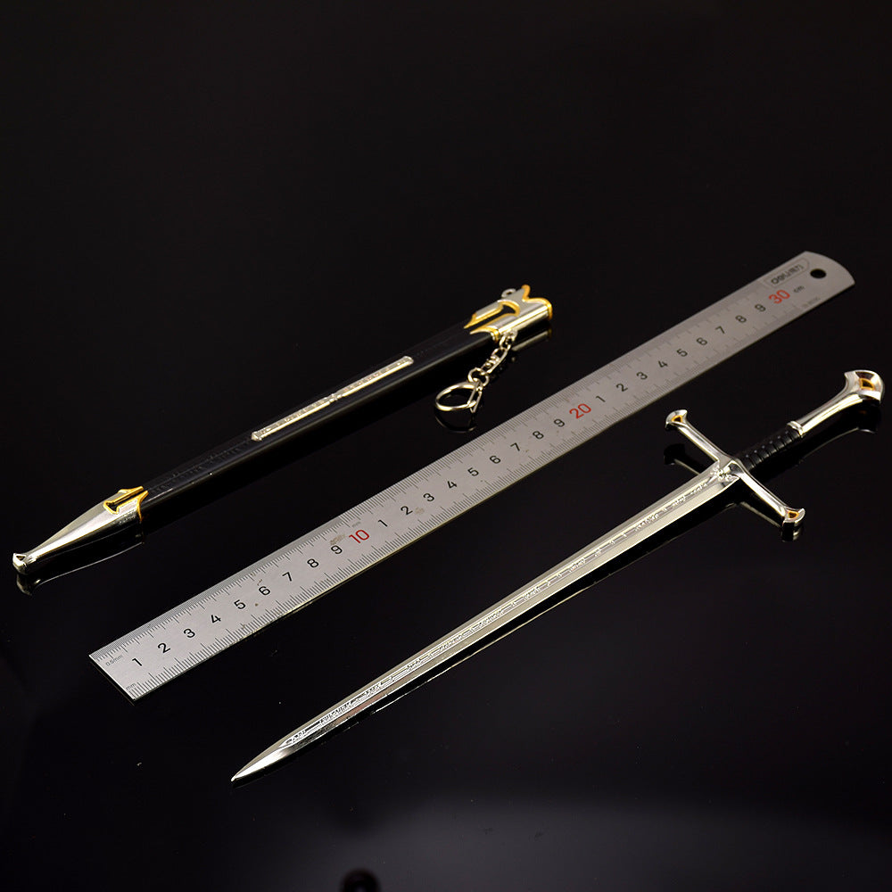 Nakorara　ミニチュア　ロードオブ ザリング NARSILナルシルの剣　30cm　武器　 Narsil アクセサリー　武器ファン向け　アクセサリー