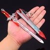 Nakorara ゼルダの伝説 近衛の両手剣 22cm ミニチュア　ブレワイ武器　ダイキャスト製　おもちゃ　武器レプリカ　卓上装備品　イベント　武器モデル　塗装済み可動フィギュア