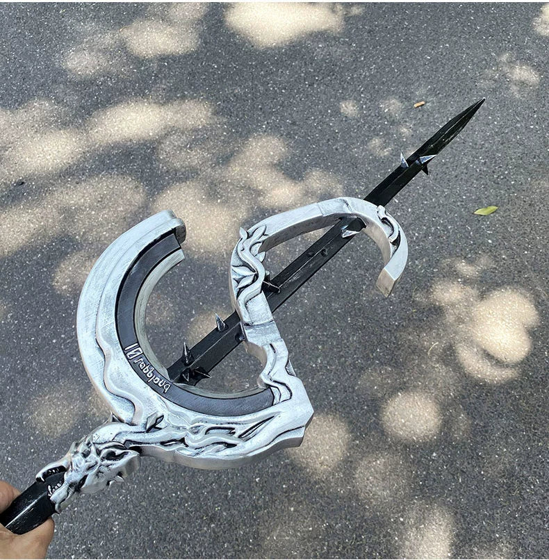 Nakorara アークナイツ Lappland the Decadenza 荒廃ラップランド 法杖  112cm　PU製　左右2個セット　コスプレ道具　武器レプリカ　武器　