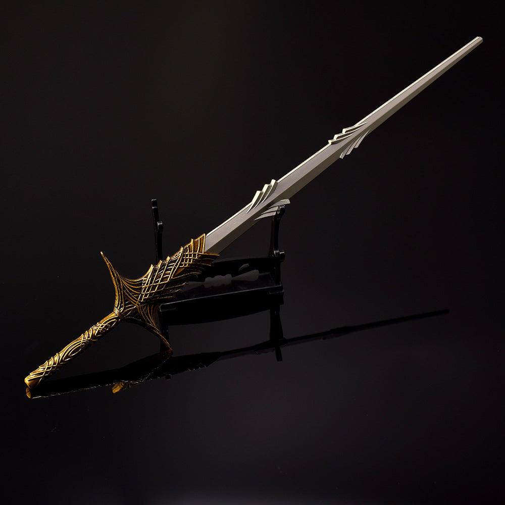 Nakorara エルデンリング レダの剣 30cm 武器　工芸品　ミニチュア　1/6スケール　ダイキャスト製　おもちゃ　武器レプリカ　卓上装備品　イベント　武器モデル　塗装済み