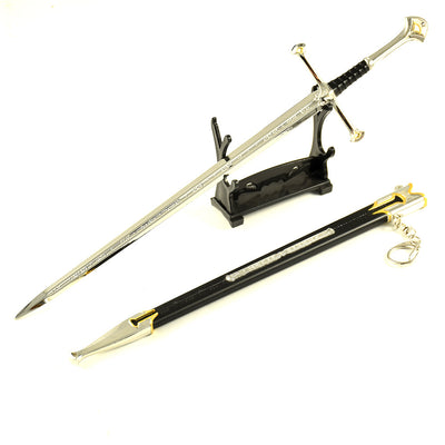 Nakorara　ミニチュア　指輪物語　ナルシル剣　30cm　武器モデル　本格的　アクセサリー　ダイキャスト製　豪華　レプリカ武器