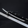 Nakorara　隻狼/セキロ 楔丸 直刃の刀 不死斬り 黒の不死斬り 片鎌十文字槍　26cm　 剣聖 葦名一心　武器　工芸品　ミニチュア　1/6スケール　ダイキャスト製　おもちゃ　武器レプリカ　卓上装備品　イベント　武器モデル　塗装済み可動フィギュア