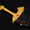 Nakorara　エルデンリング　マリケスの黒き剣　22CM　工芸品　武器　工芸品　ミニチュア　1/6スケール　ダイキャスト製　おもちゃ　武器レプリカ　卓上装備品　イベント　武器モデル　塗装済み可動フィギュア