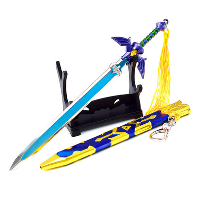 Nakorara　ゼルダの伝説　マスターソード　勇者の剣　キーホルダー　ミニチュア　武器レプリカ　おもちゃ　卓上装備品　 ゼルダの伝説