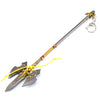 Nakorara　ゼルダの伝説　王家の槍　22cm　ミニチュア　ダイキャスト製　おもちゃ　武器レプリカ　卓上装備品　イベント　武器モデル　塗装済み可動フィギュア