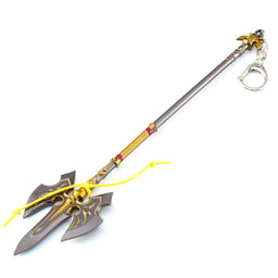Nakorara　ゼルダの伝説　王家の槍　22cm　ミニチュア　ダイキャスト製　おもちゃ　武器レプリカ　卓上装備品　イベント　武器モデル　塗装済み可動フィギュア