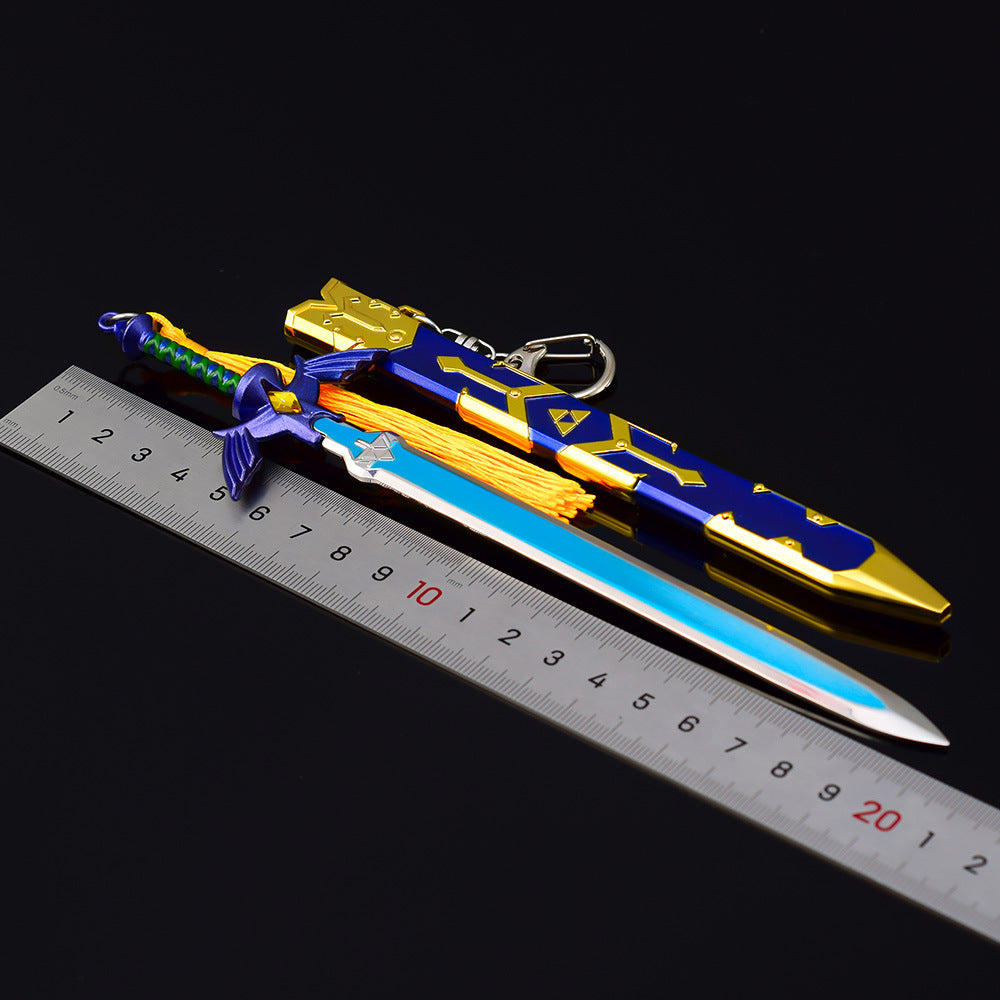 Nakorara　ゼルダの伝説　マスターソード　勇者の剣　キーホルダー　ミニチュア　武器レプリカ　おもちゃ　卓上装備品　 ゼルダの伝説