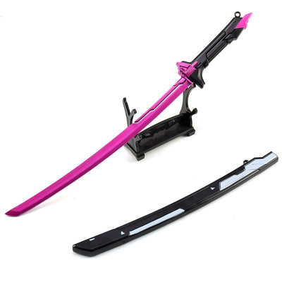 Nakorara ヴァロラント  EX.O エッジ レプリカ　ミニチュア　太刀　日本刀　武器ダイキャスト製　28cm　合金製　武器モデル　アクセサリー